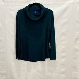 Ladies cowl neck sweater